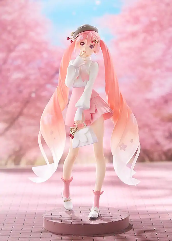 Character Vocal Series 01: Hatsune Miku Pop Up Parade PVC soška Sakura Miku: Hanami Outfit Ver. 23 cm produktová fotografia
