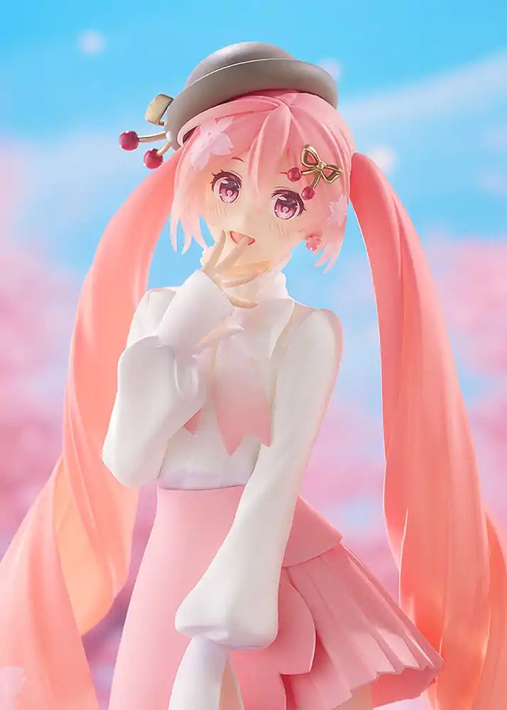 Character Vocal Series 01: Hatsune Miku Pop Up Parade PVC soška Sakura Miku: Hanami Outfit Ver. 23 cm produktová fotografia