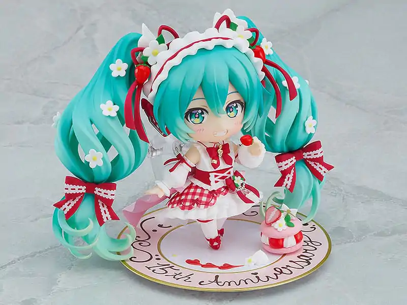 Character Vocal Series 01 Nendoroid Akčná figúrka Hatsune Miku 15th Anniversary Ver. 10 cm produktová fotografia