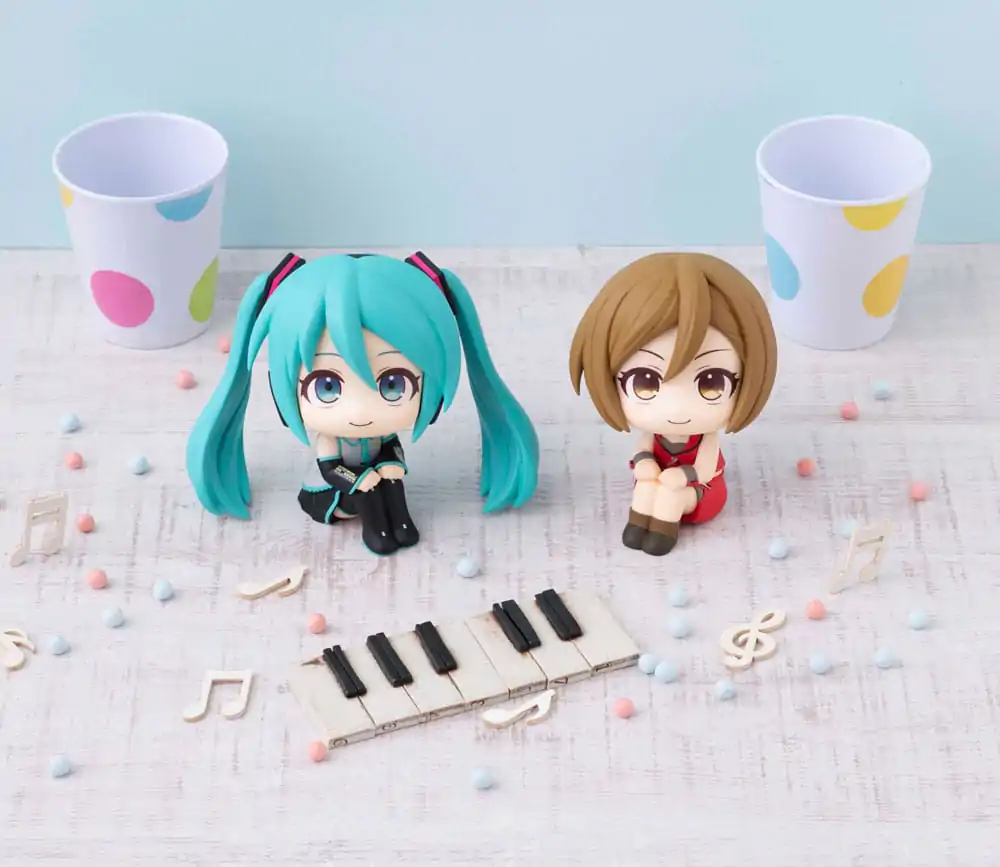 Character Vocal Series Look Up PVC socha Hatsune Miku & Meiko Set (s darčekom) 11 cm produktová fotografia