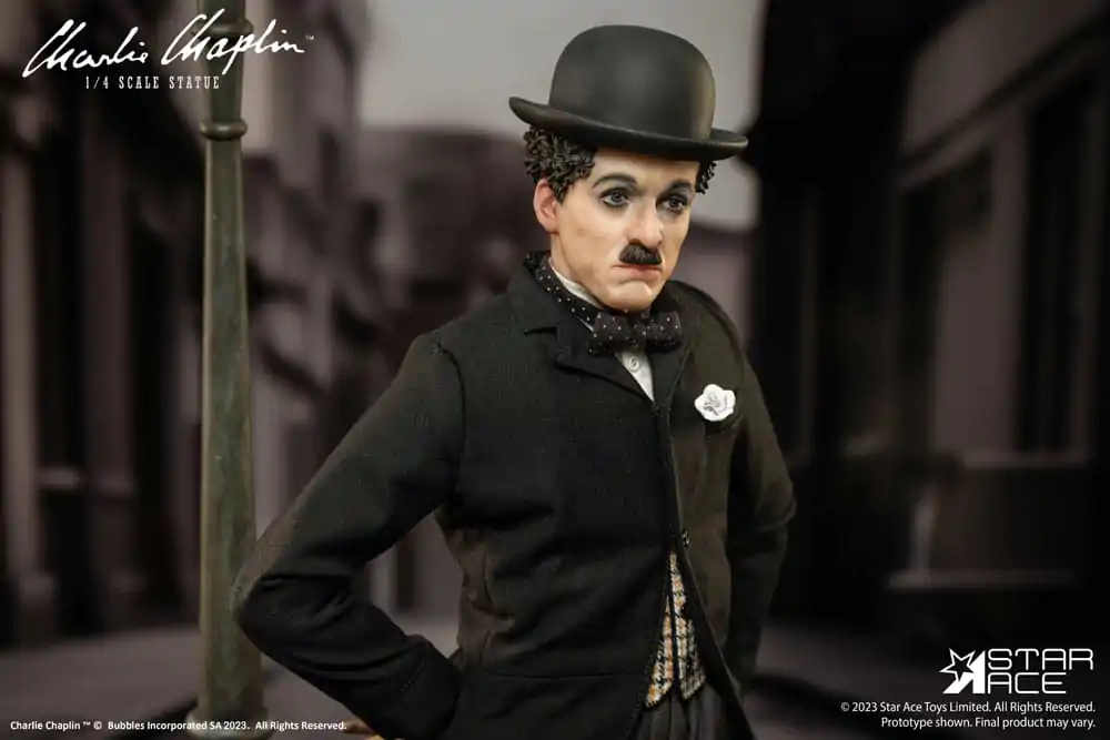 Charlie Chaplin soška 1/4 Deluxe Version 50 cm termékfotó