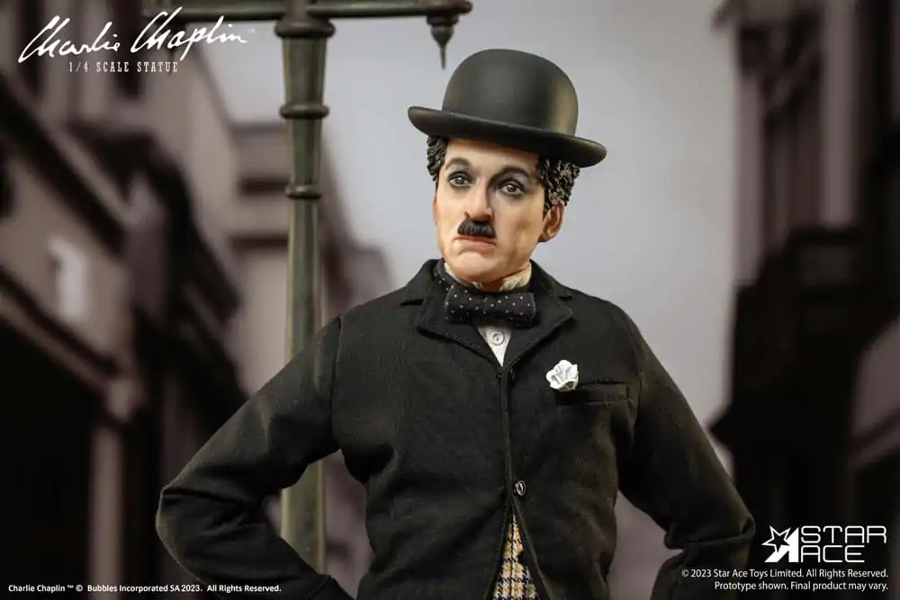 Charlie Chaplin soška 1/4 Deluxe Version 50 cm termékfotó