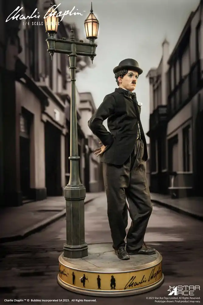 Charlie Chaplin soška 1/4 Deluxe Version 50 cm termékfotó