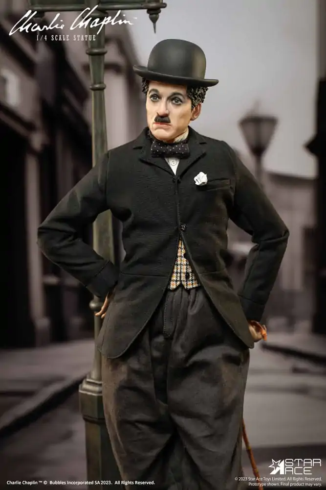 Charlie Chaplin soška 1/4 Deluxe Version 50 cm termékfotó