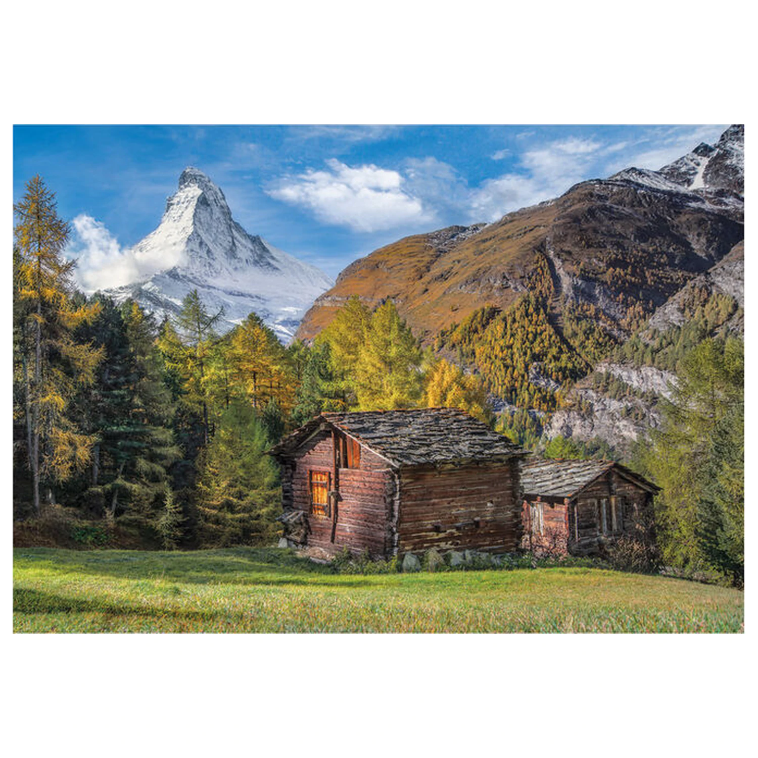 Charming Matterhorn puzzle 500 ks produktová fotografia