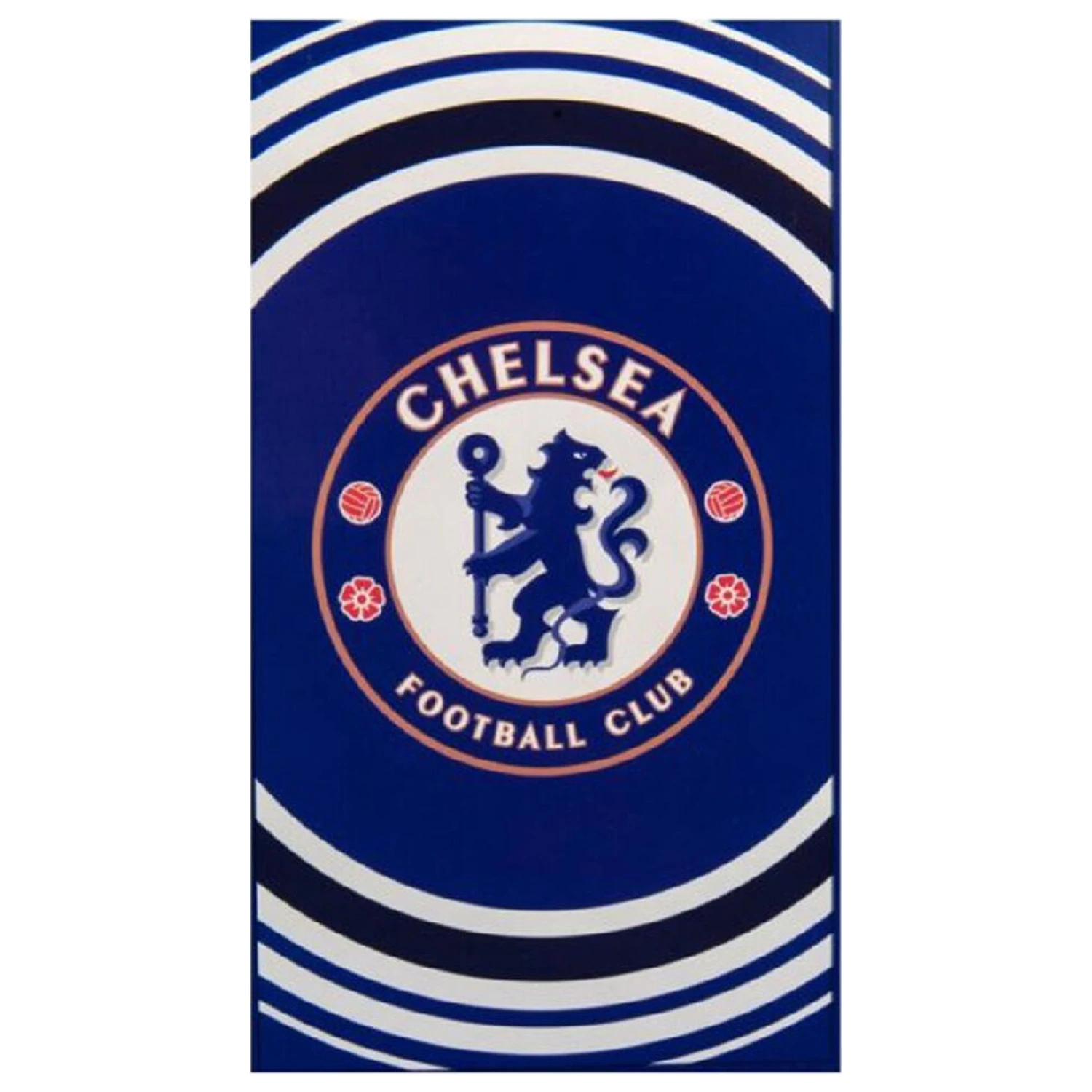 Chelsea F.C. mikrovláknová plážová osuška produktová fotografia