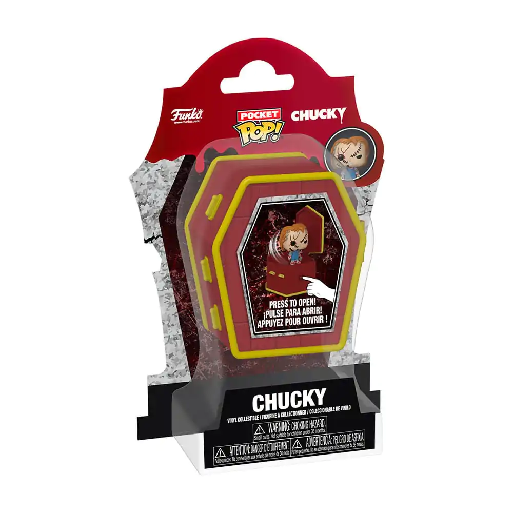 Child's Play Coffin Funko Pocket POP! vinylová figúrka Chucky produktová fotografia