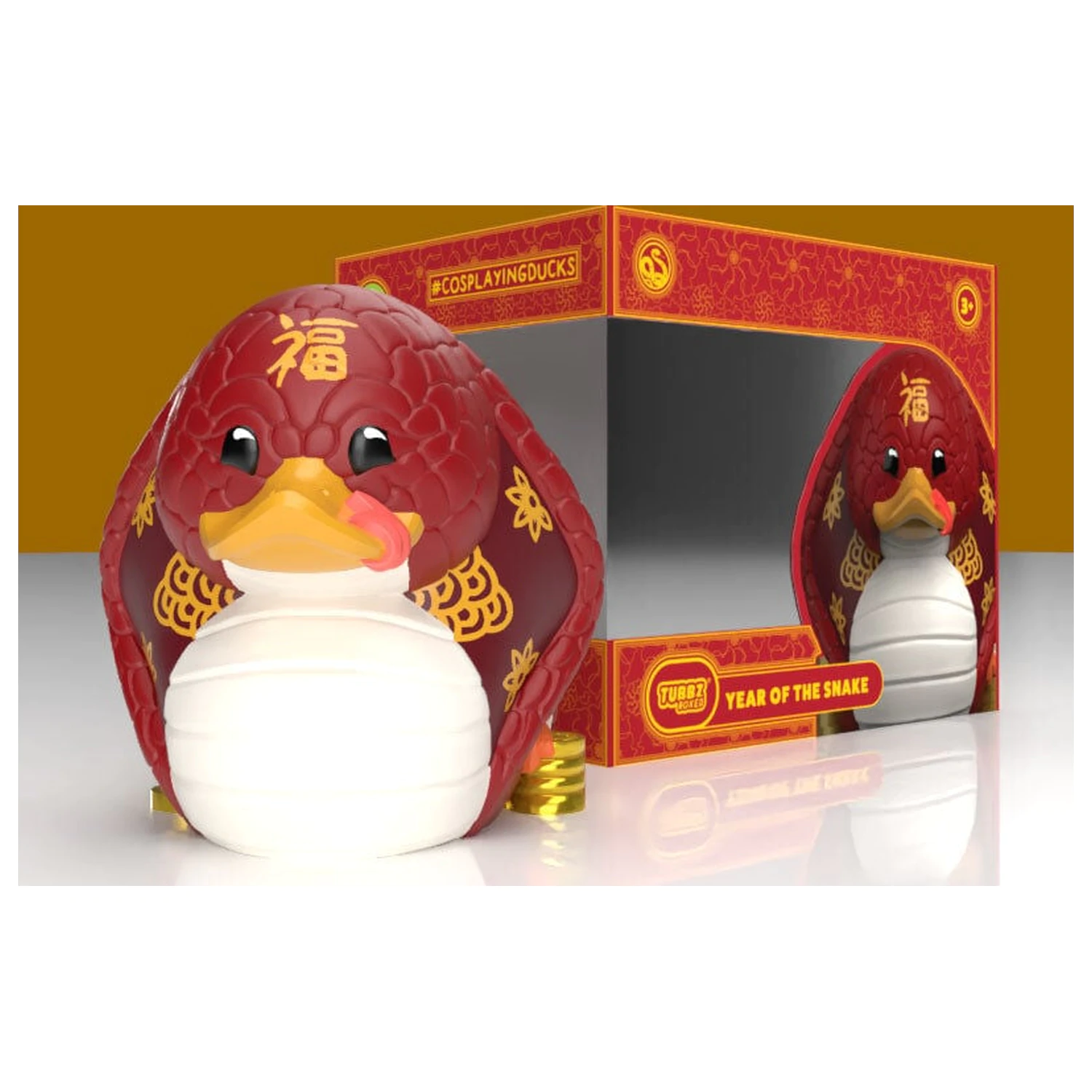 Chinese New Year Snake Tubbz PVC figúrka 5cm produktová fotografia