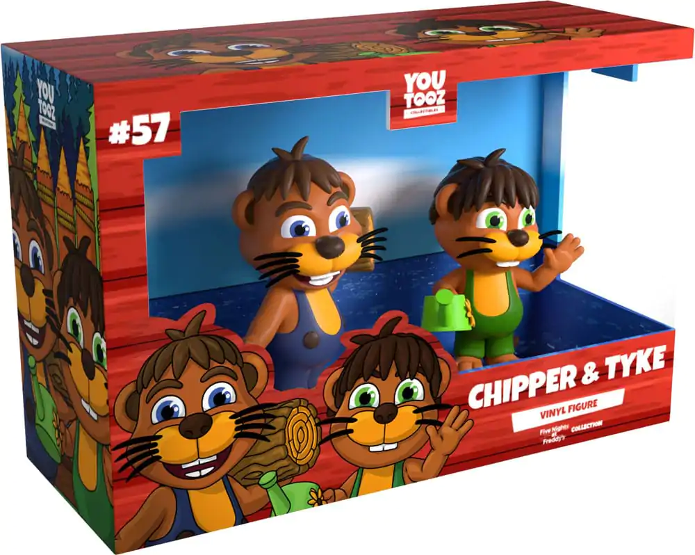 Chipper & Sons Lumber Co. Vinylová figúrka Chipper and Tyke 11 cm produktová fotografia