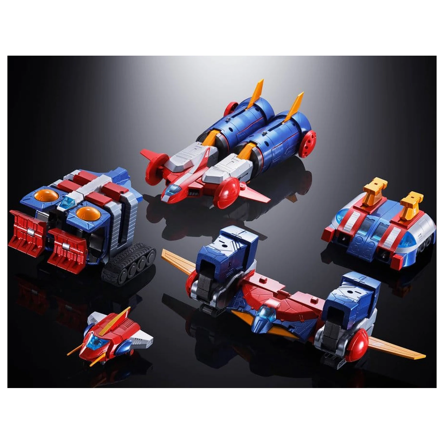 Chodenji Robot Combattler V Soul of Chogokin Diecast akčná figúrka GX-121 Combattler V6 26 cm produktová fotografia