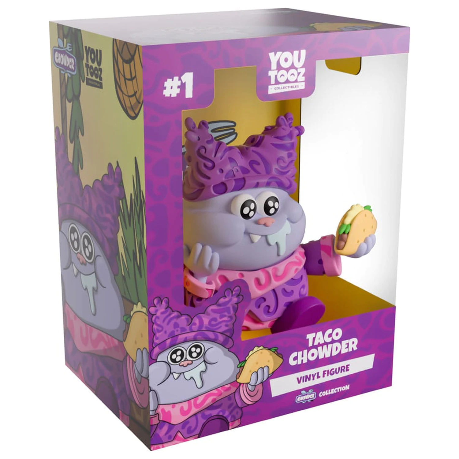 Chowder vinylová figúrka Taco Chowder 10 cm produktová fotografia