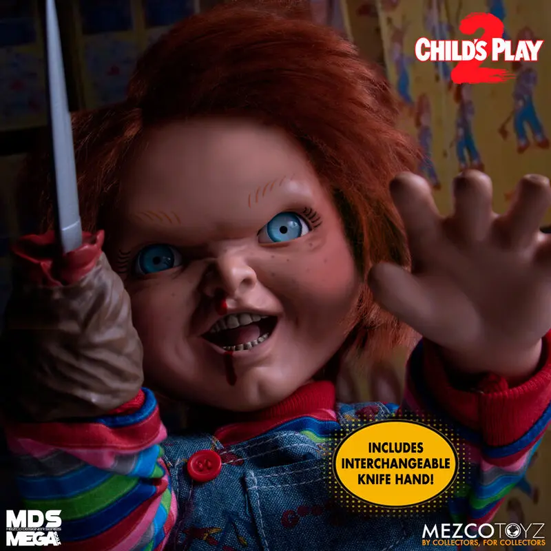 Child´s Play 2 Designer Series Talking Menacing Chucky 38 cm termékfotó