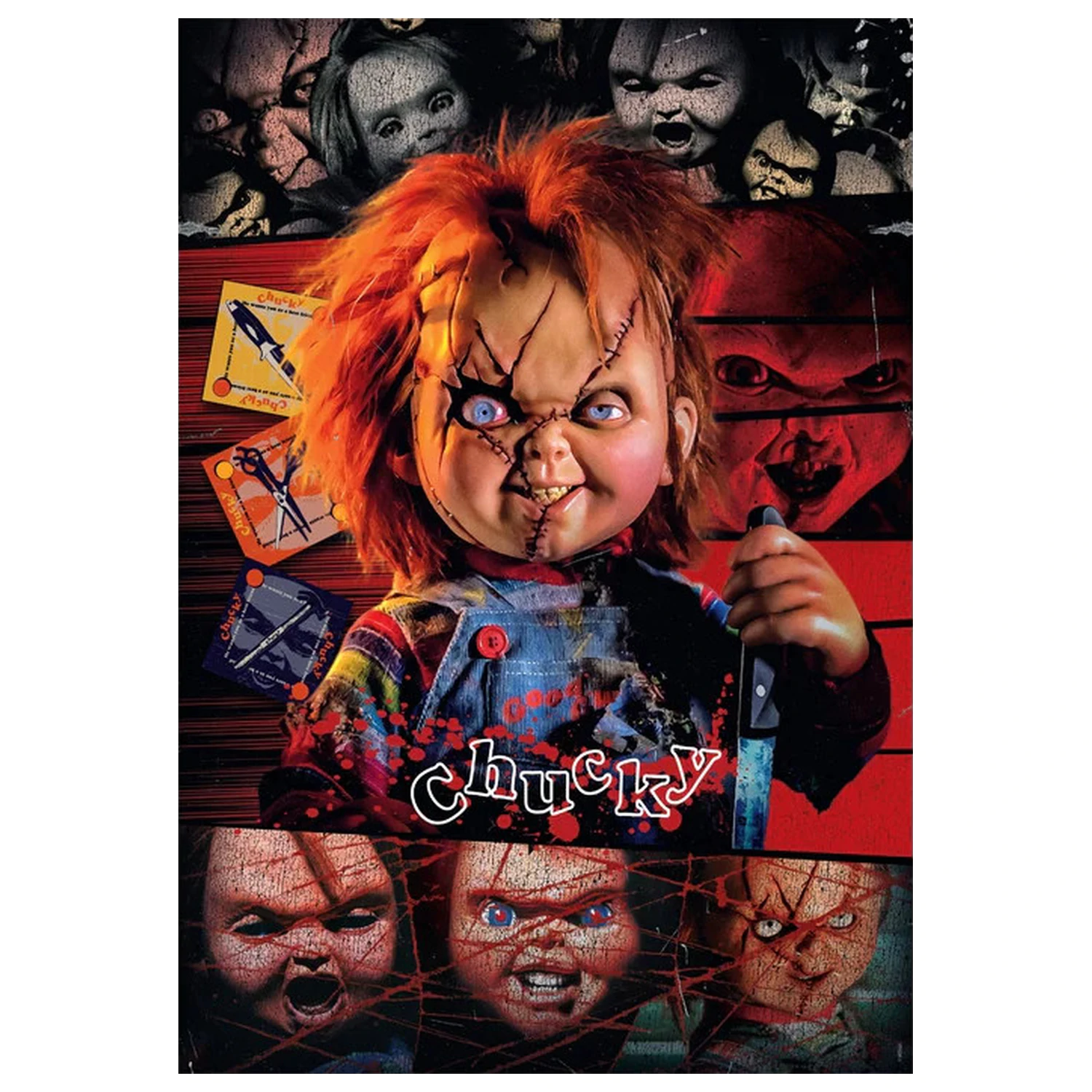 Chucky Crazy 1000-dielne Kompaktné puzzle produktová fotografia