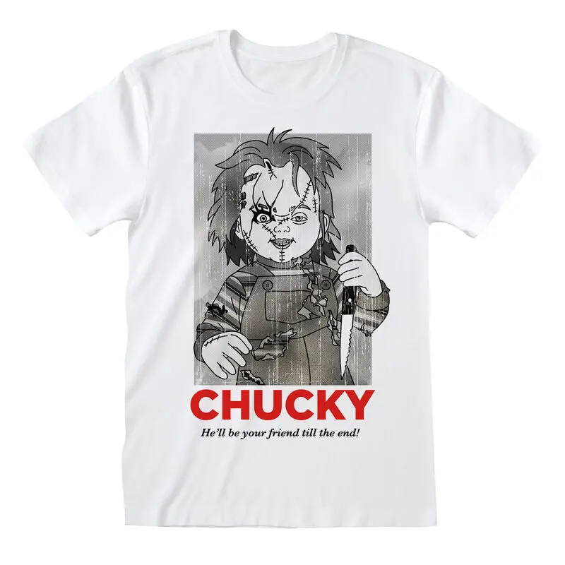 Chucky Friends Till the End tričko produktová fotografia