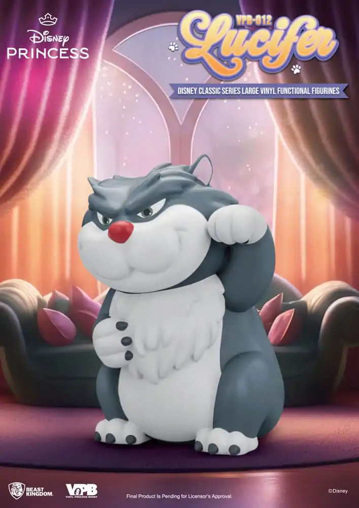 Cinderella Piggy Vinyl Bank Lucifer 33 cm produktová fotografia