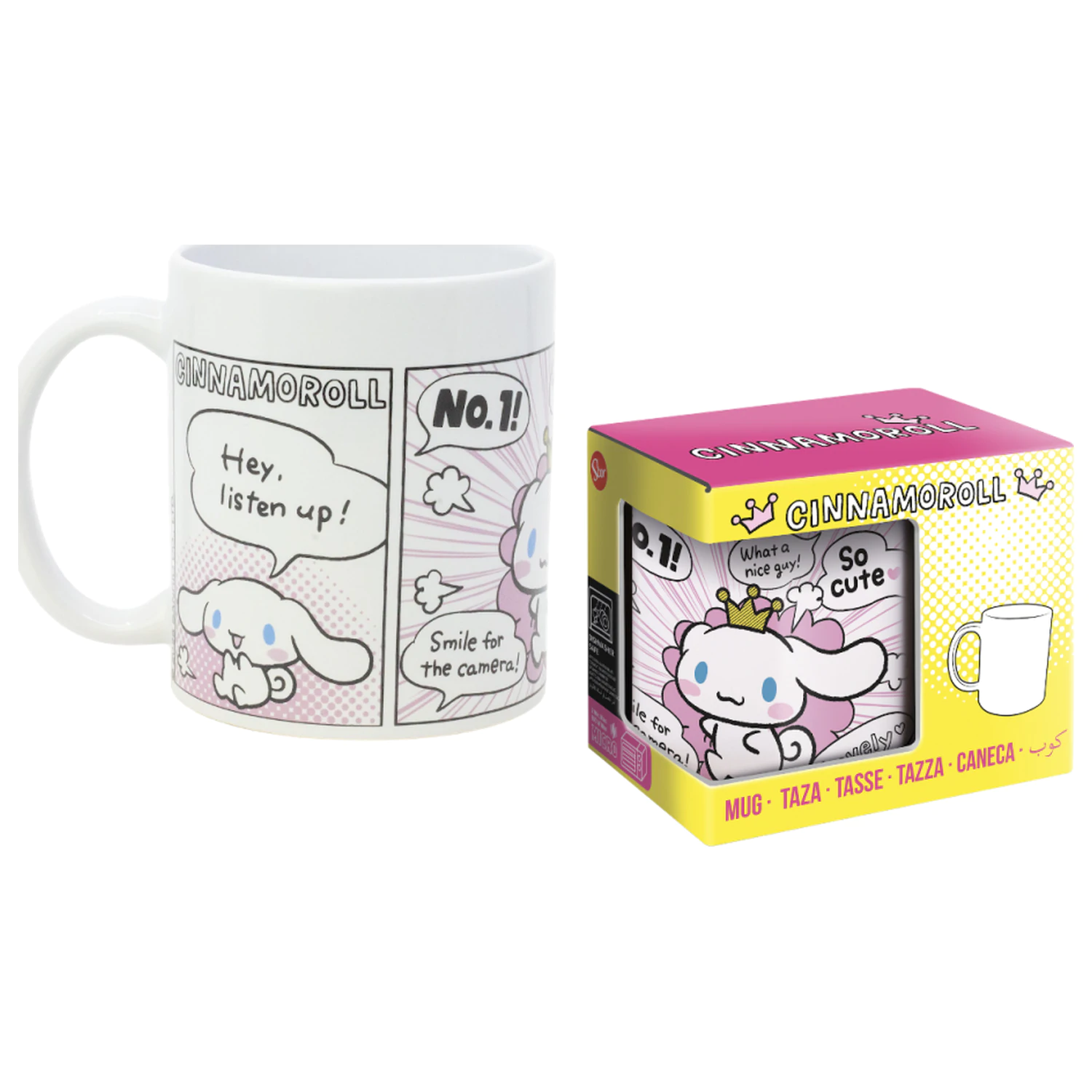 Cinnamoroll Comics keramický hrnček 325ml produktová fotografia
