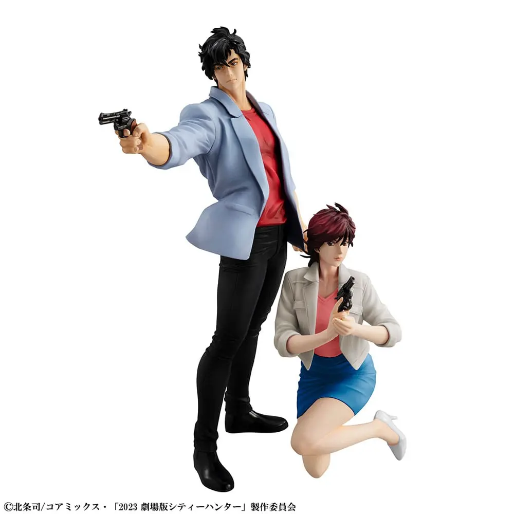 City Hunter Private Eyes G.E.M. Series PVC sochy Saeba Ryo & Makimura Kaori 17 - 25 cm produktová fotografia