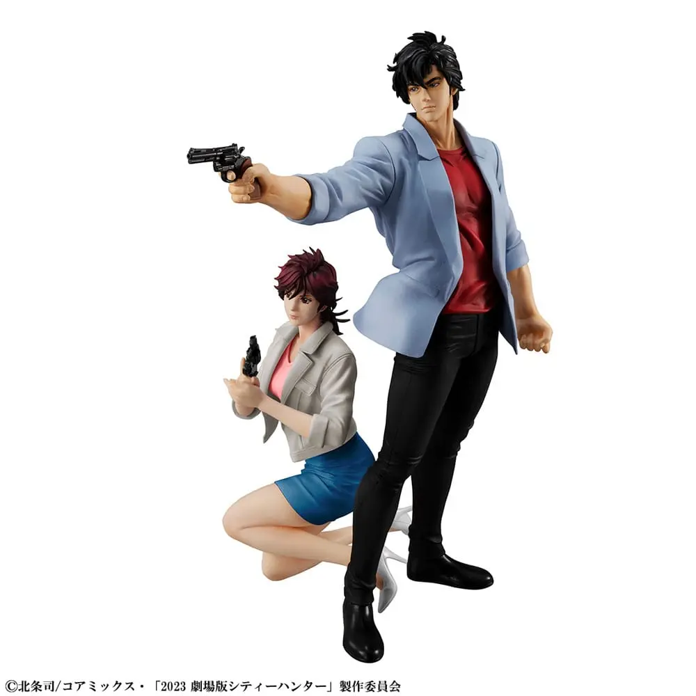 City Hunter Private Eyes G.E.M. Series PVC sochy Saeba Ryo & Makimura Kaori 17 - 25 cm produktová fotografia