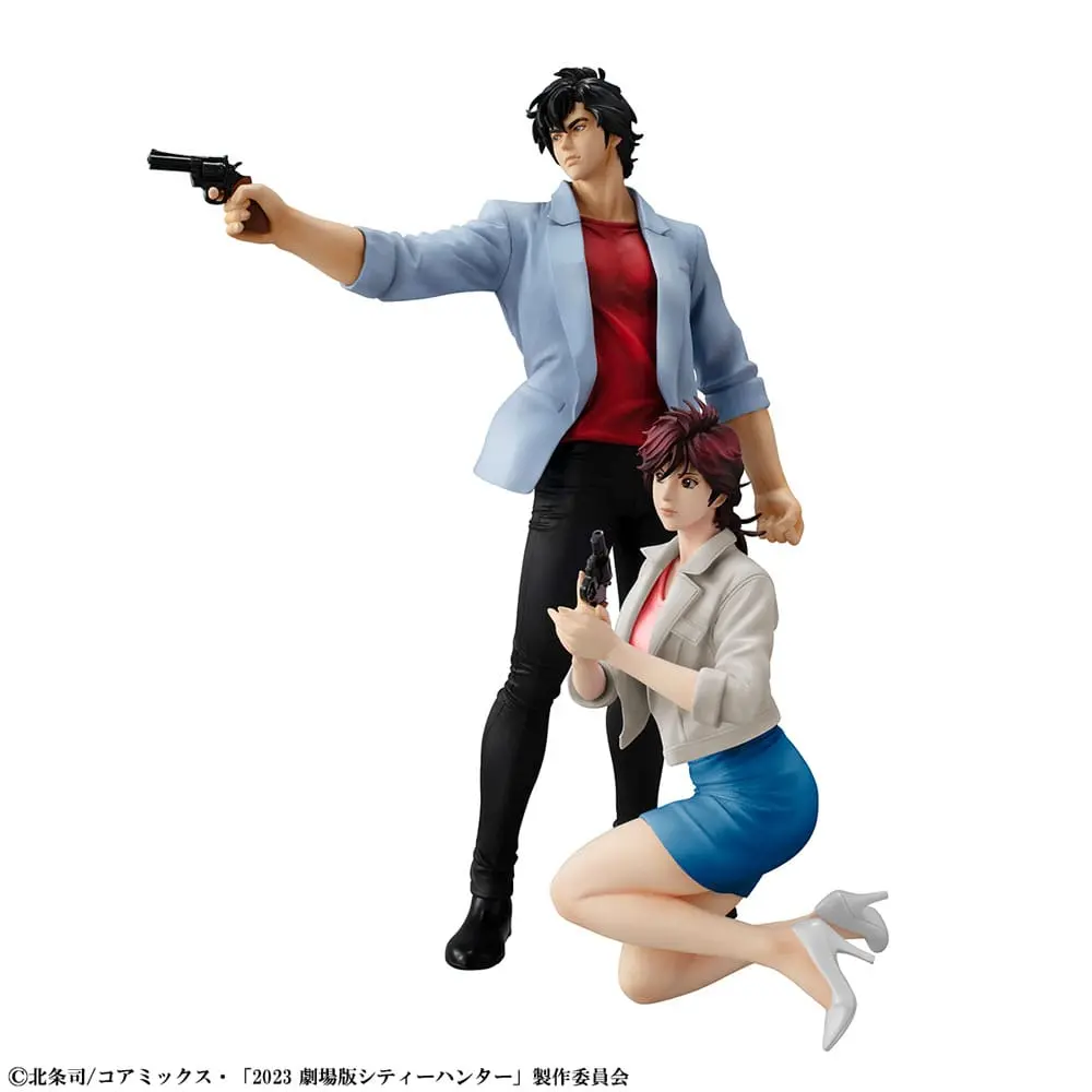 City Hunter Private Eyes G.E.M. Series PVC sochy Saeba Ryo & Makimura Kaori 17 - 25 cm produktová fotografia