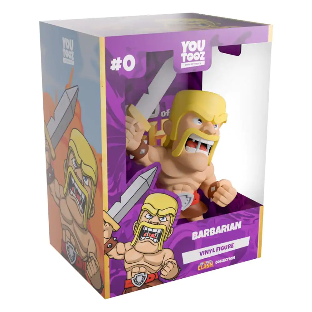 Clash of Clans Vinyl Figúrka Barbarian 12 cm produktová fotografia