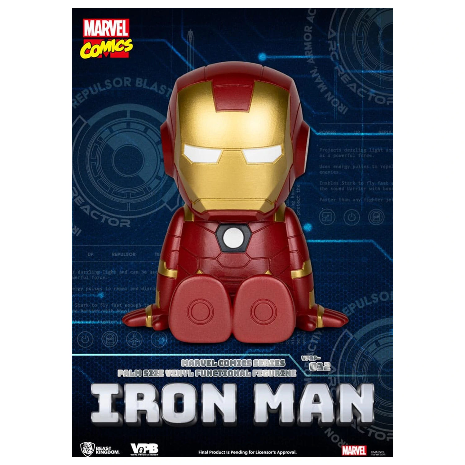 Classic Marvel Comics Piggy Vinylová pokladnička Iron-Man 12 cm produktová fotografia