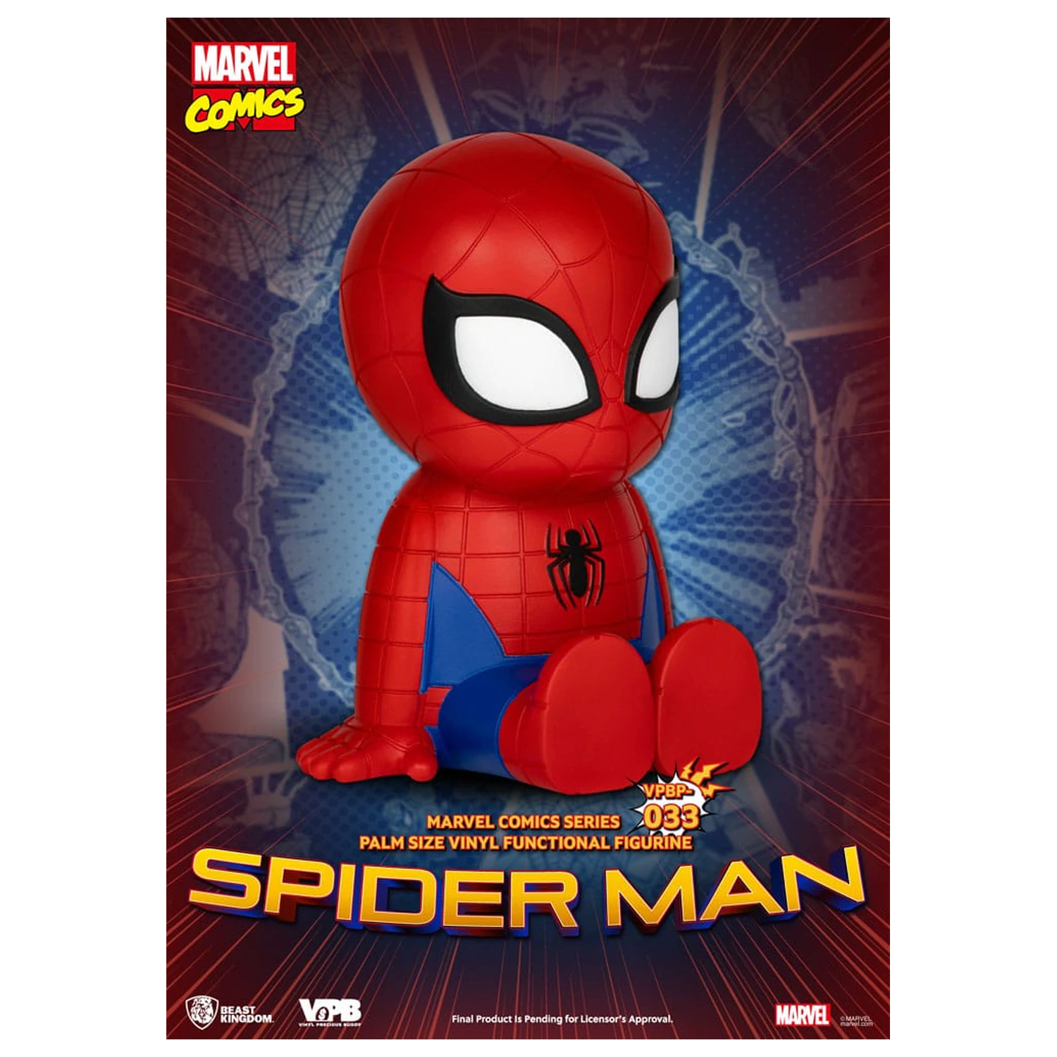 Classic Marvel Comics Piggy vinylová pokladnička Spiderman 12 cm produktová fotografia