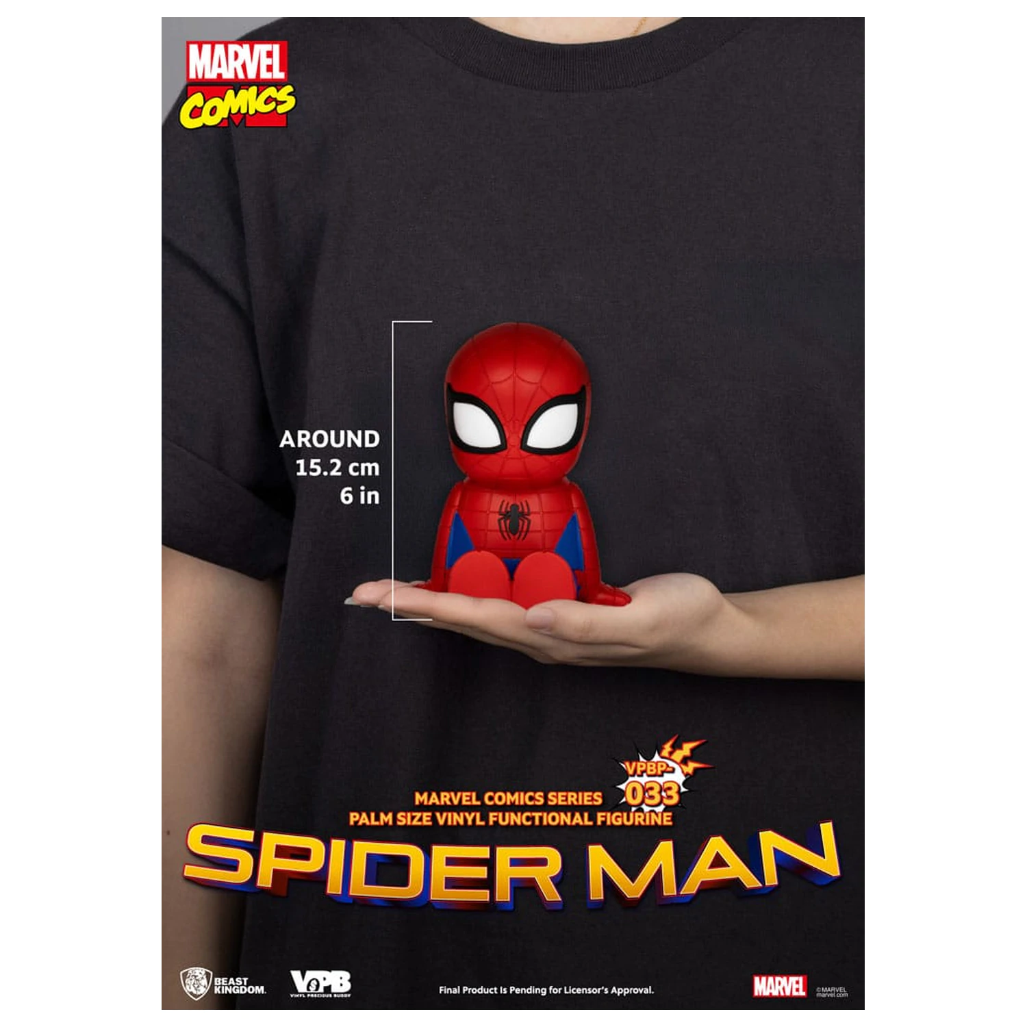 Classic Marvel Comics Piggy vinylová pokladnička Spiderman 12 cm produktová fotografia