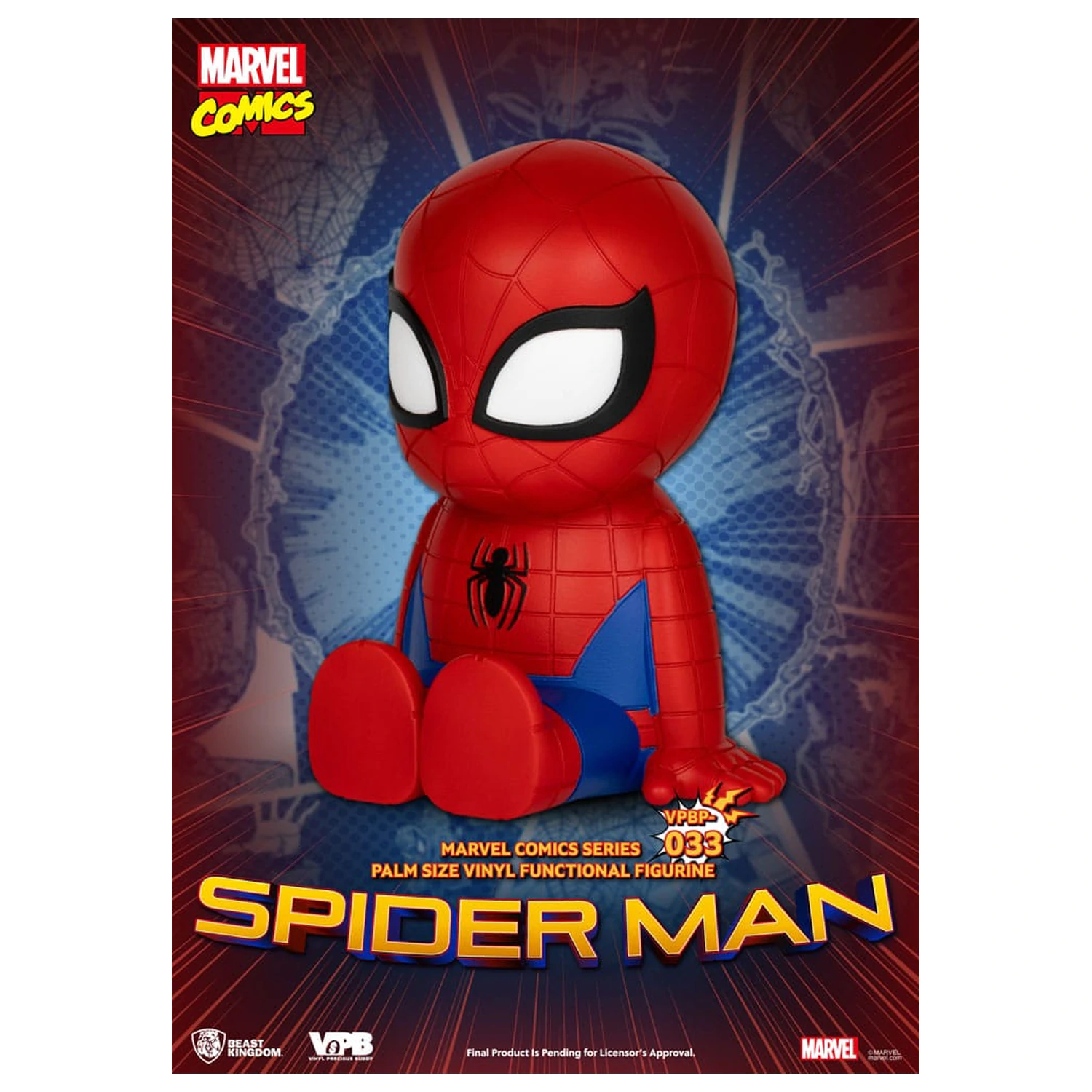 Classic Marvel Comics Piggy vinylová pokladnička Spiderman 12 cm produktová fotografia