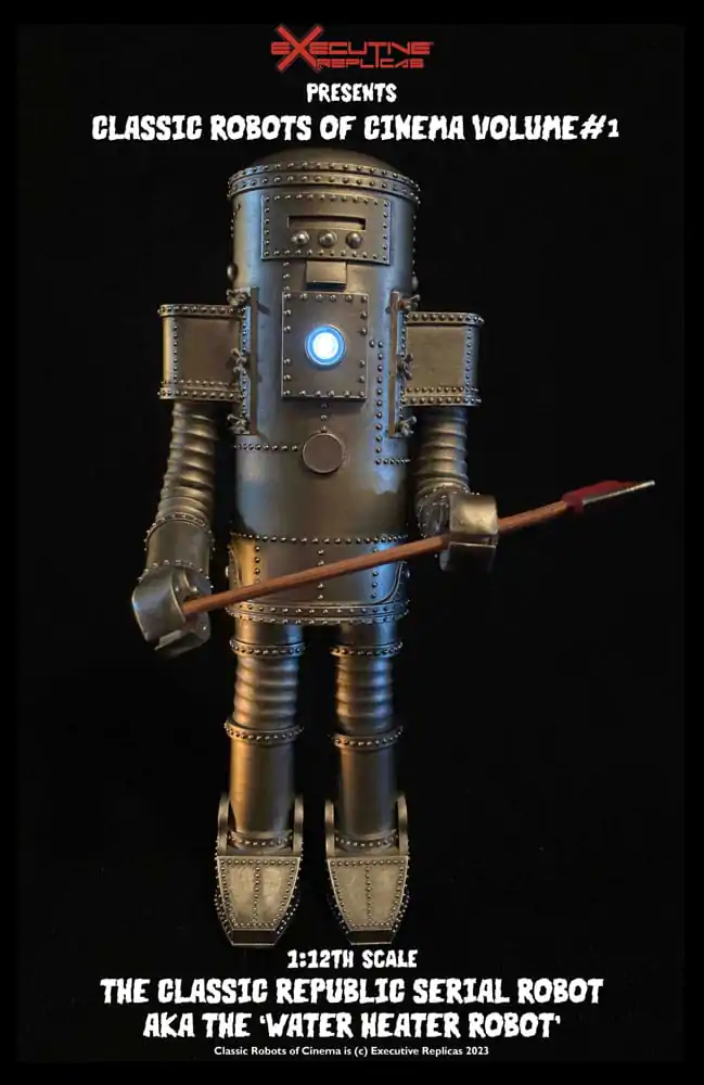 Classic Robots of Cinema Akčná figúrka 1/12 Volume #1: The Classic Republic Serial Robot a.k.a. The Water Heater Robot 15 cm produktová fotografia