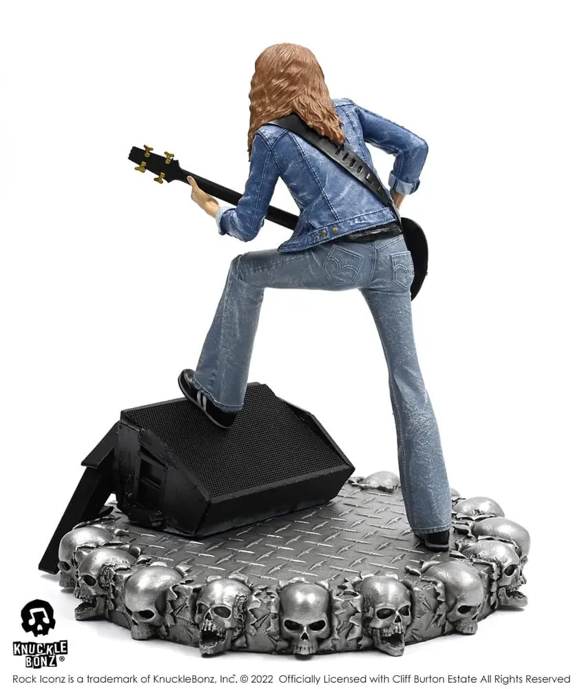 Cliff Burton Rock Iconz Socha Cliff 'Em All 22 cm produktová fotografia