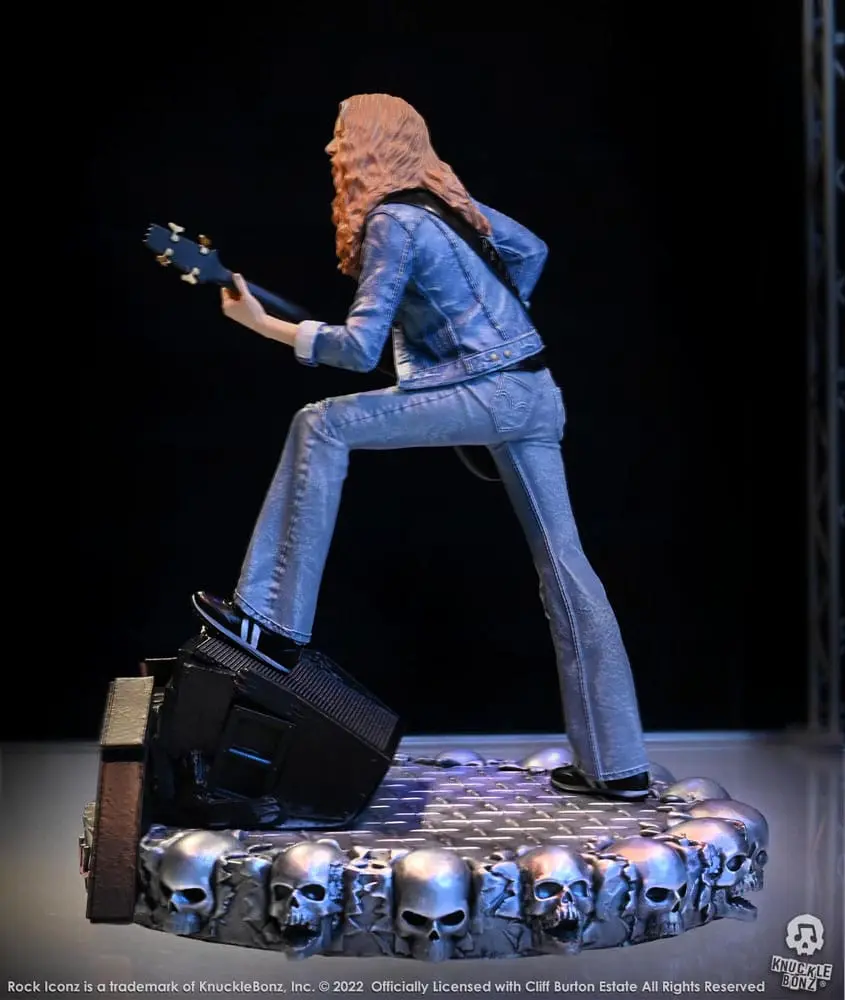 Cliff Burton Rock Iconz Socha Cliff 'Em All 22 cm produktová fotografia