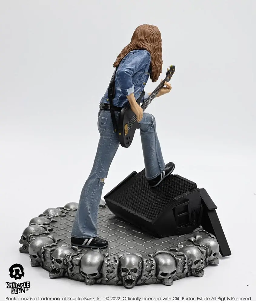 Cliff Burton Rock Iconz Socha Cliff 'Em All 22 cm produktová fotografia