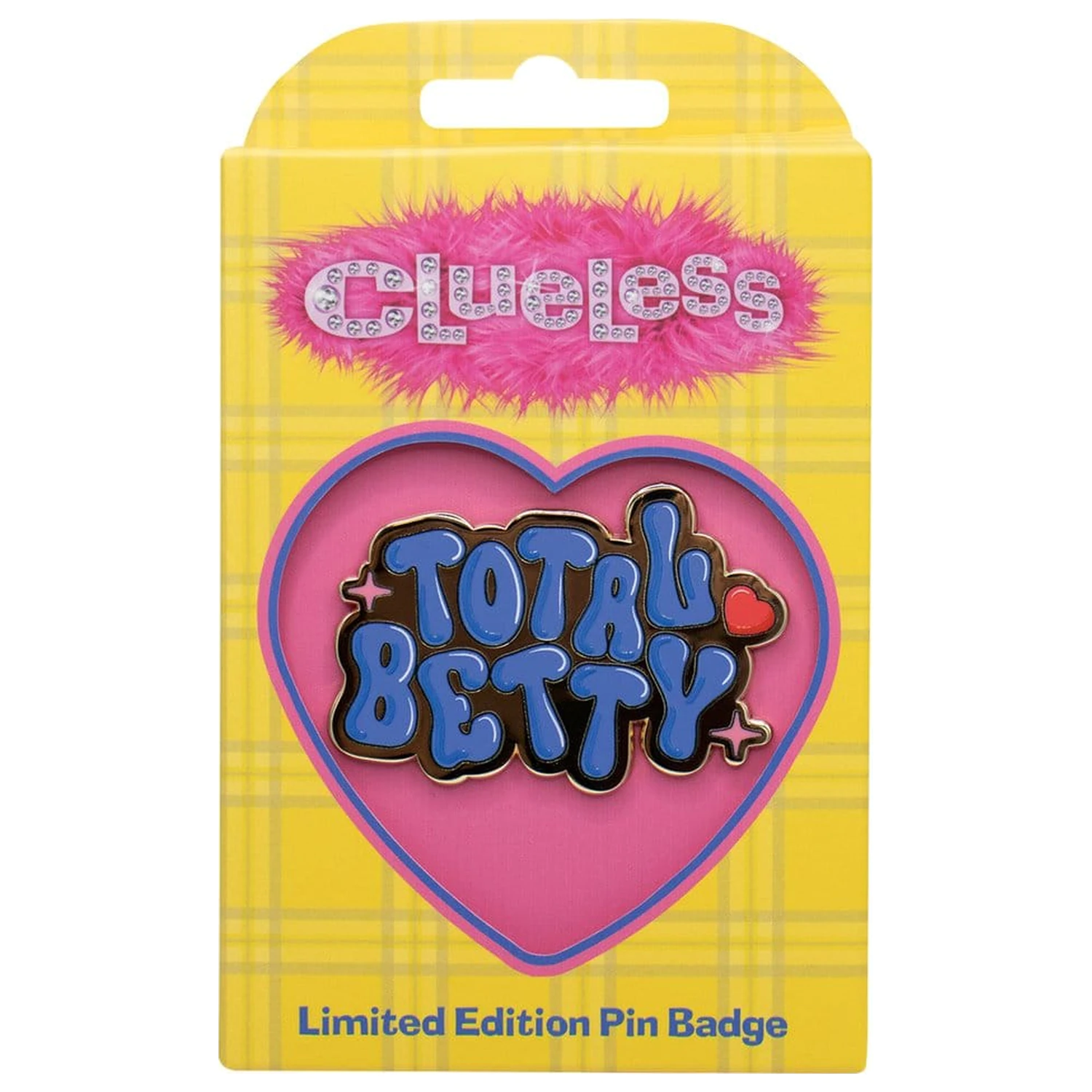 Clueless odznaky s kolíkom Total Betty limitovaná edícia produktová fotografia