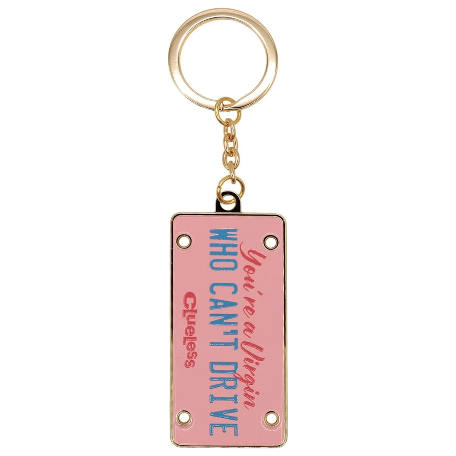 Clueless Keyring License Plate Limited Edition produktová fotografia