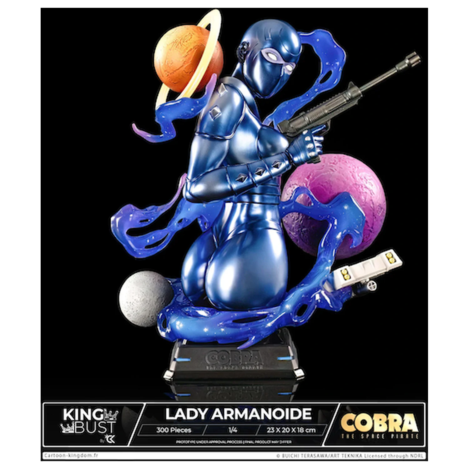 Cobra Lady Armanoide King busta 1/4 23 cm produktová fotografia