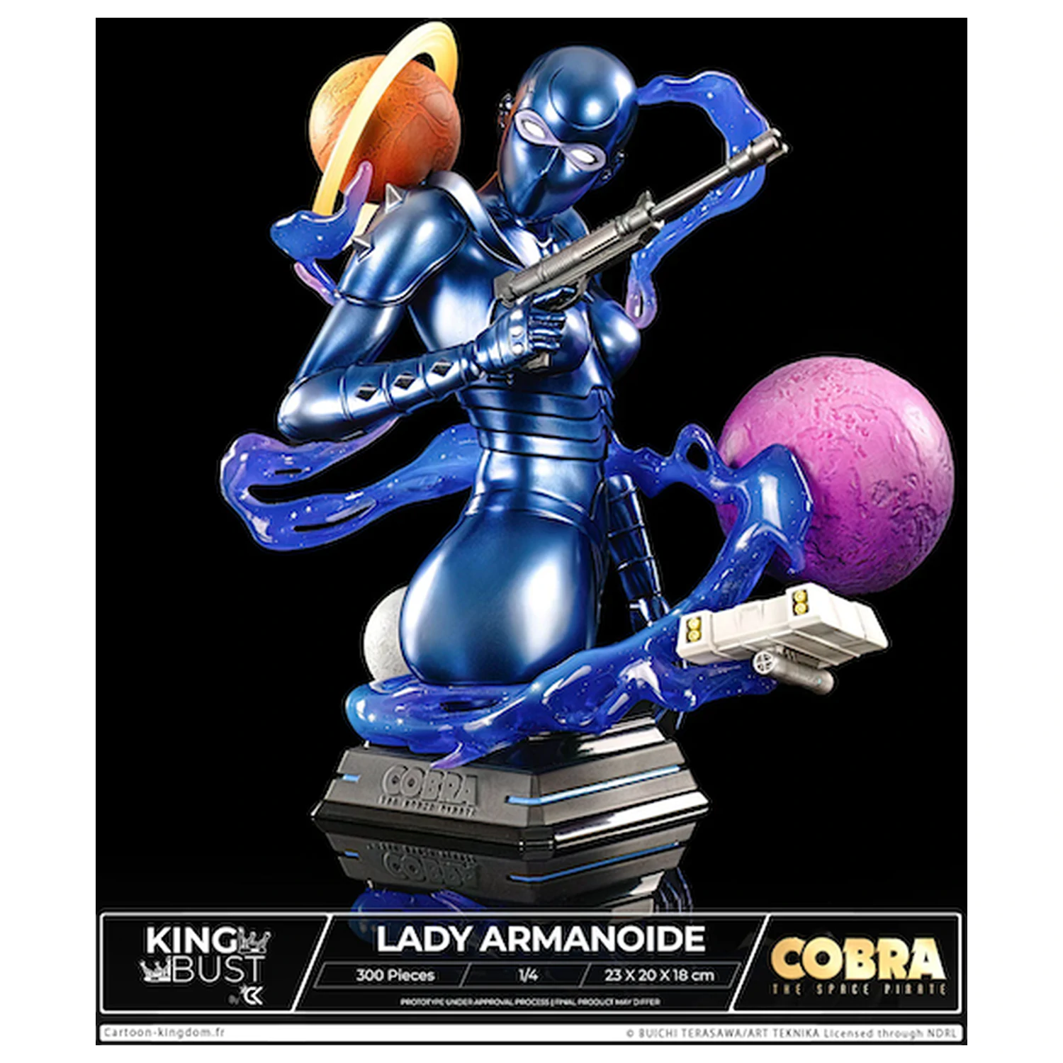 Cobra Lady Armanoide King busta 1/4 23 cm produktová fotografia