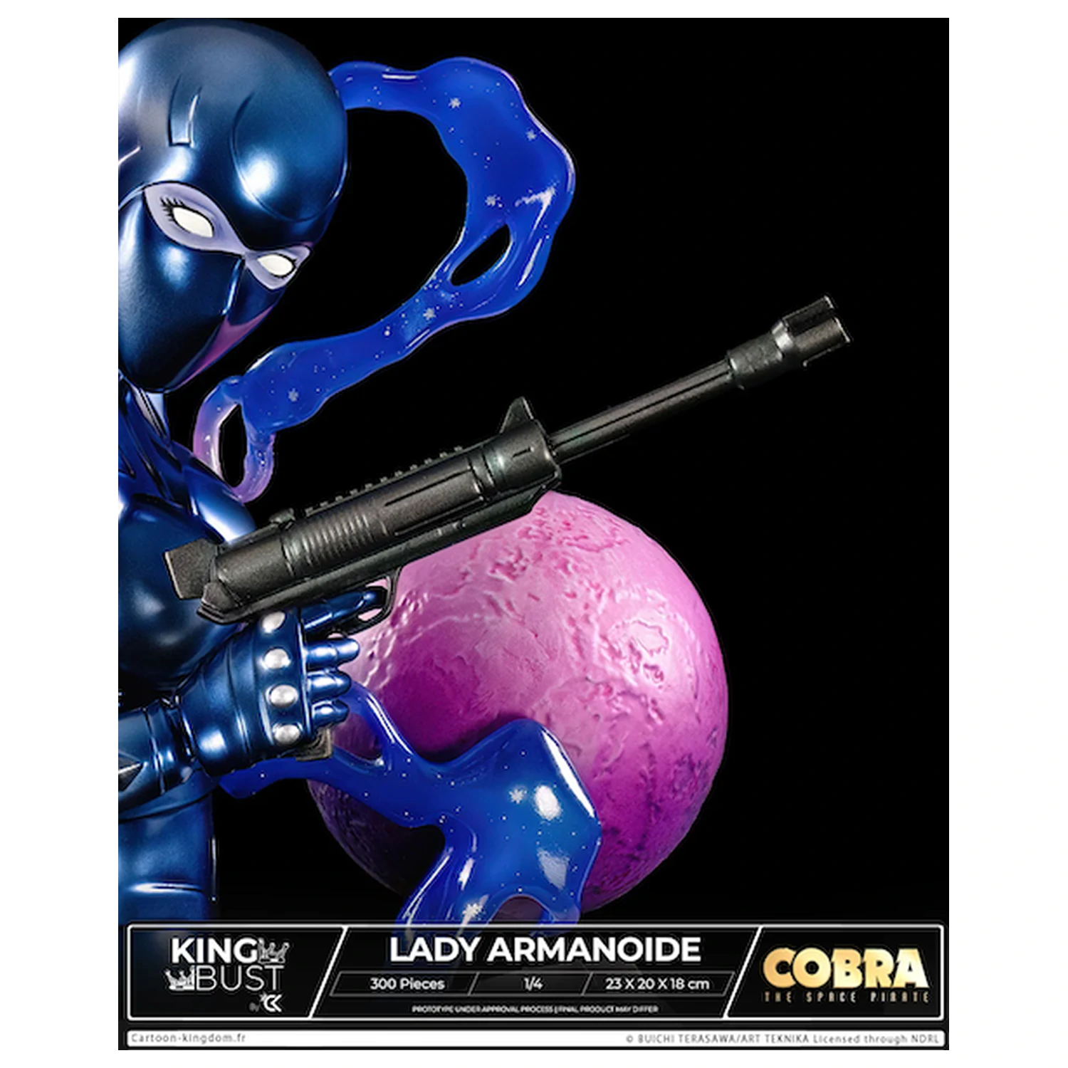 Cobra Lady Armanoide King busta 1/4 23 cm produktová fotografia