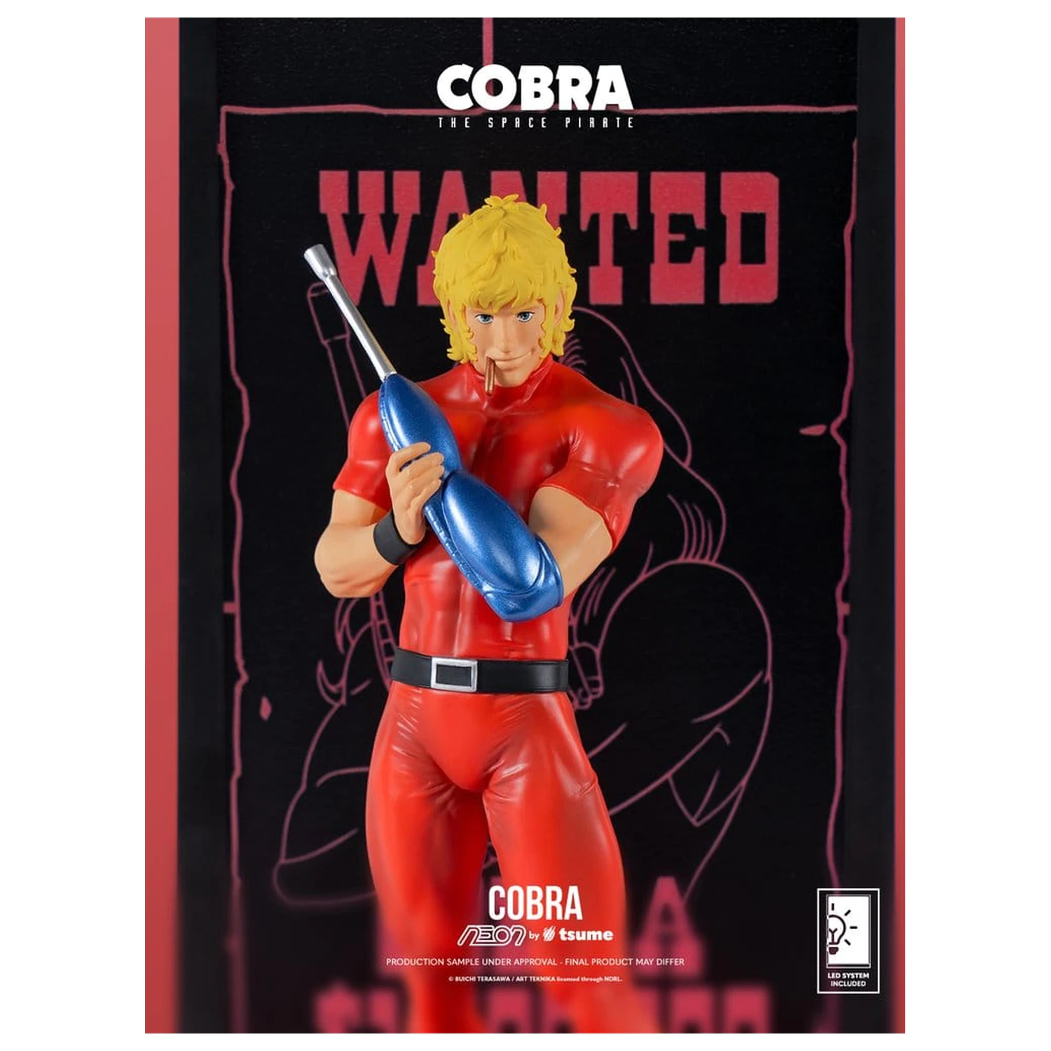 Cobra Neon figúrka 1/9 Cobra The Space Pirate 20 cm produktová fotografia