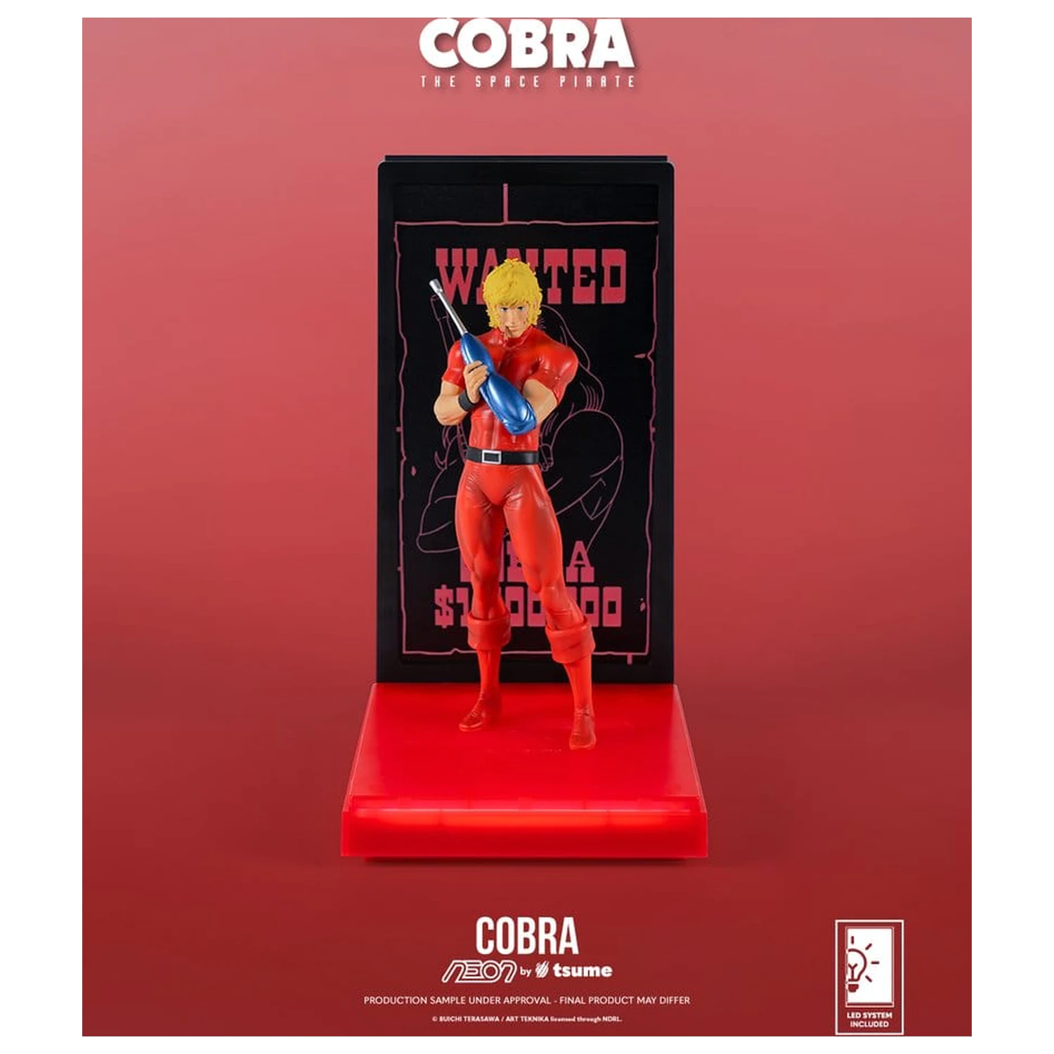 Cobra Neon figúrka 1/9 Cobra The Space Pirate 20 cm produktová fotografia