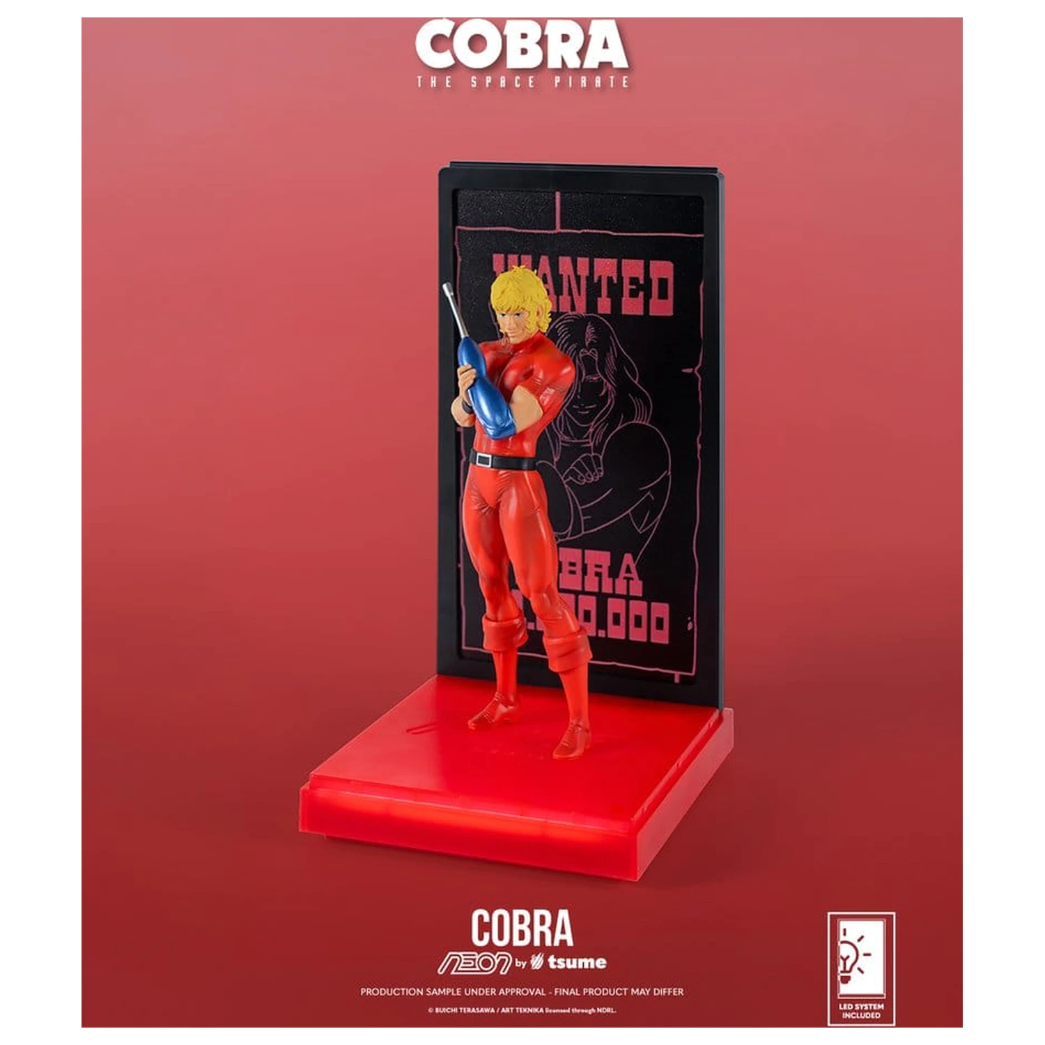 Cobra Neon figúrka 1/9 Cobra The Space Pirate 20 cm produktová fotografia