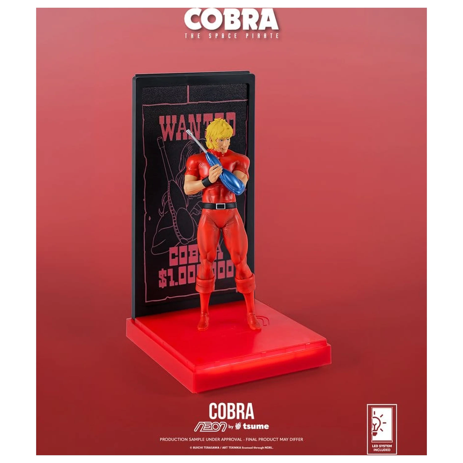 Cobra Neon figúrka 1/9 Cobra The Space Pirate 20 cm produktová fotografia