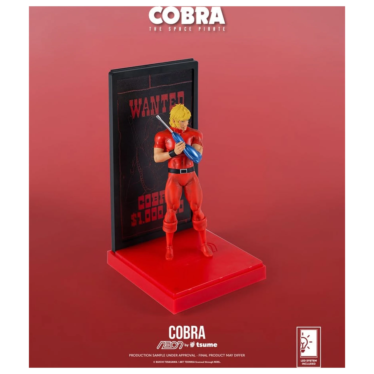 Cobra Neon figúrka 1/9 Cobra The Space Pirate 20 cm produktová fotografia