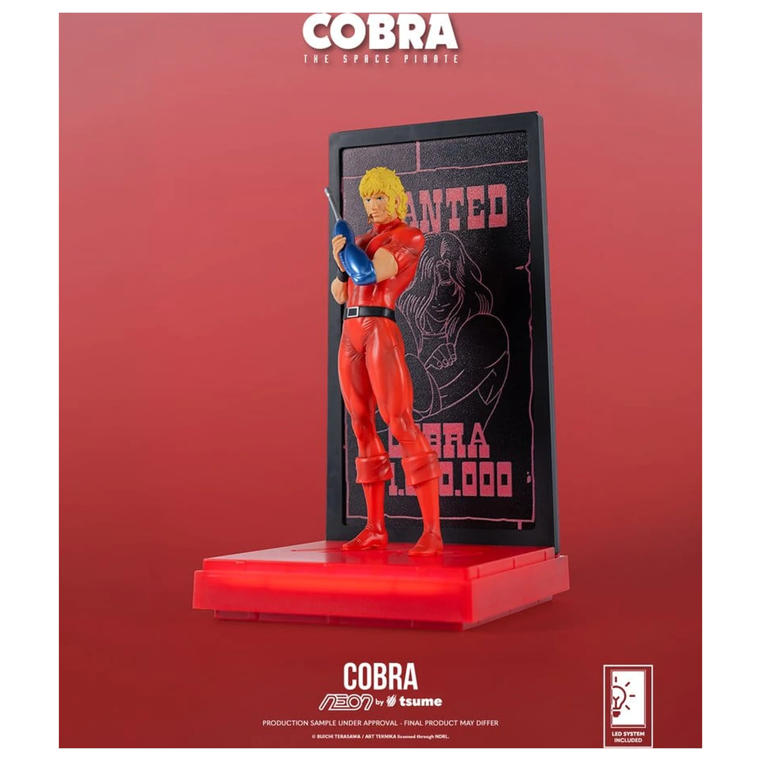 Cobra Neon figúrka 1/9 Cobra The Space Pirate 20 cm produktová fotografia
