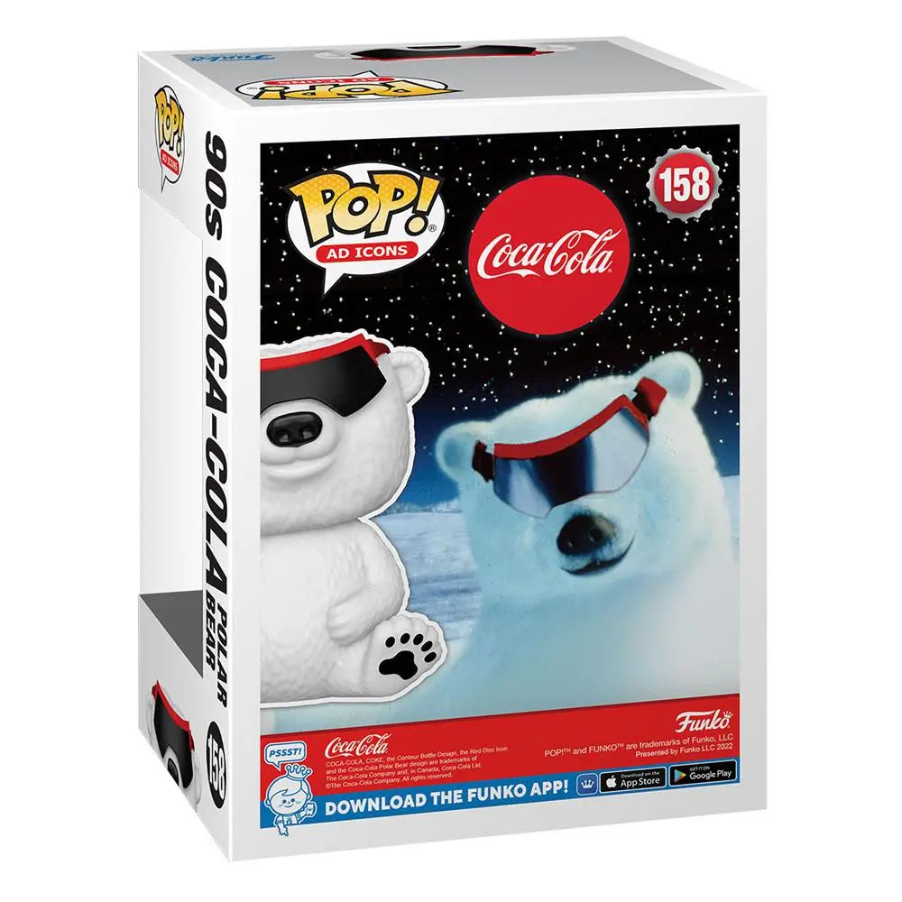 Coca-Cola POP! Ad Icons Vinylová figúrka Polar Bear (90's) 9 cm produktová fotografia