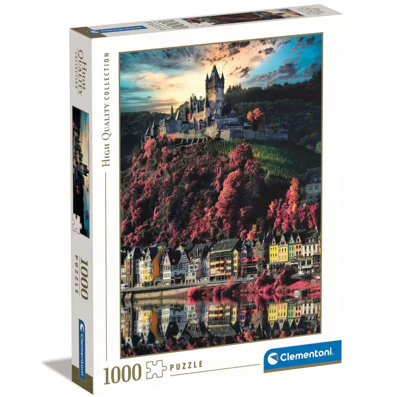 Puzzle hrad Cochem 1000 dielikov produktová fotografia
