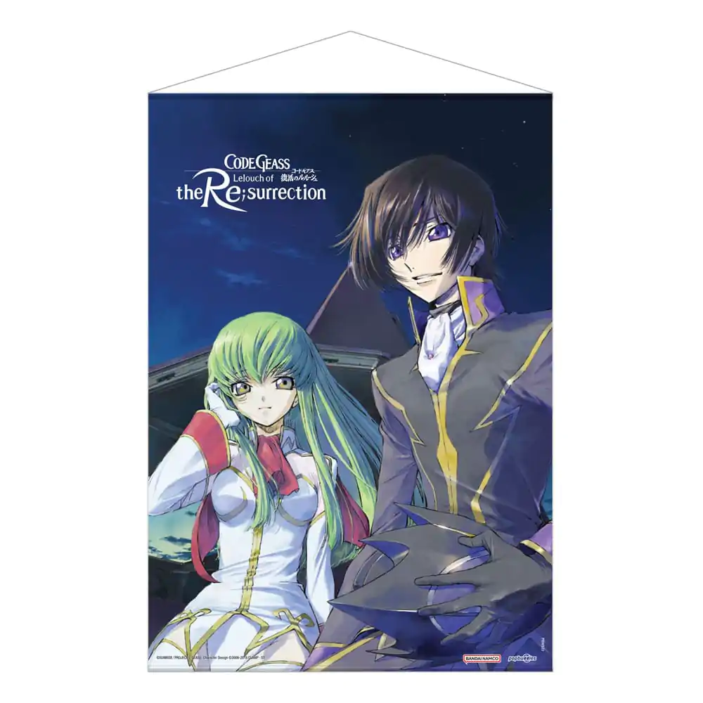 Code Geass Lelouch of the Re:surrection Stenová dekorácia Lelouch a C.C. 50 x 70 cm termékfotó