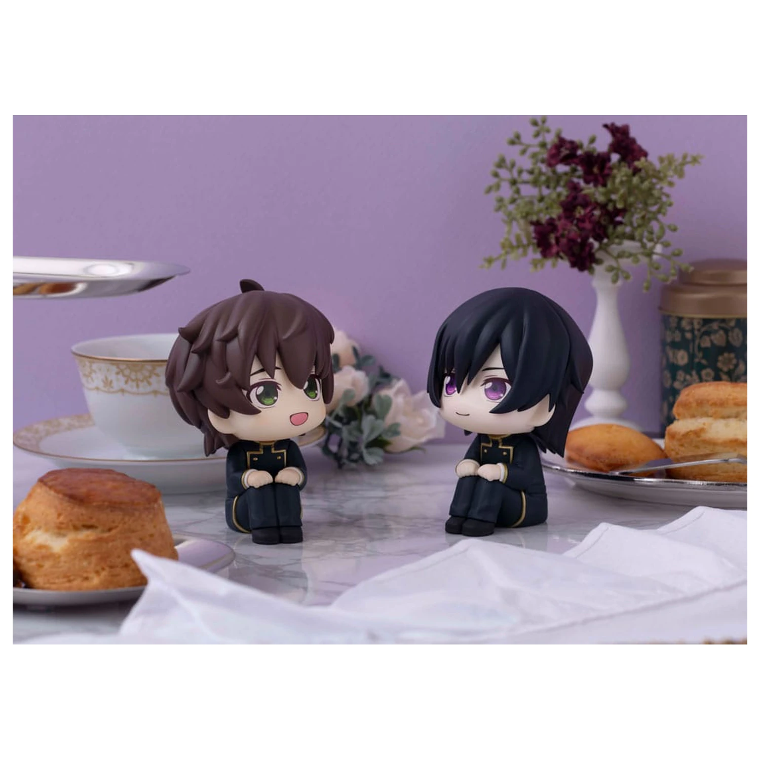 Code Geass Lelouch of the Rebellion Look Up PVC Sošky Lelouch Lamperouge & Suzaku Kururugi Set (s darčekom) 11 cm produktová fotografia