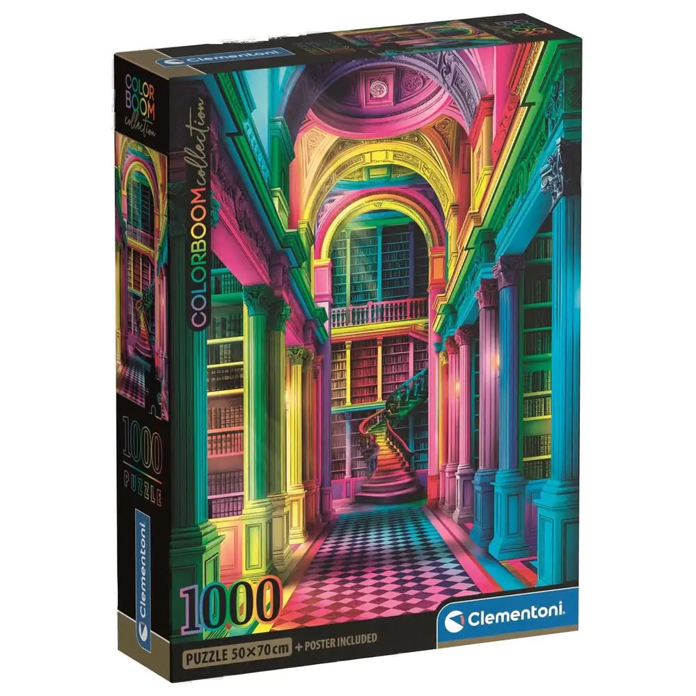 Color Boom Athenaeum puzzle 1000 dielikov produktová fotografia