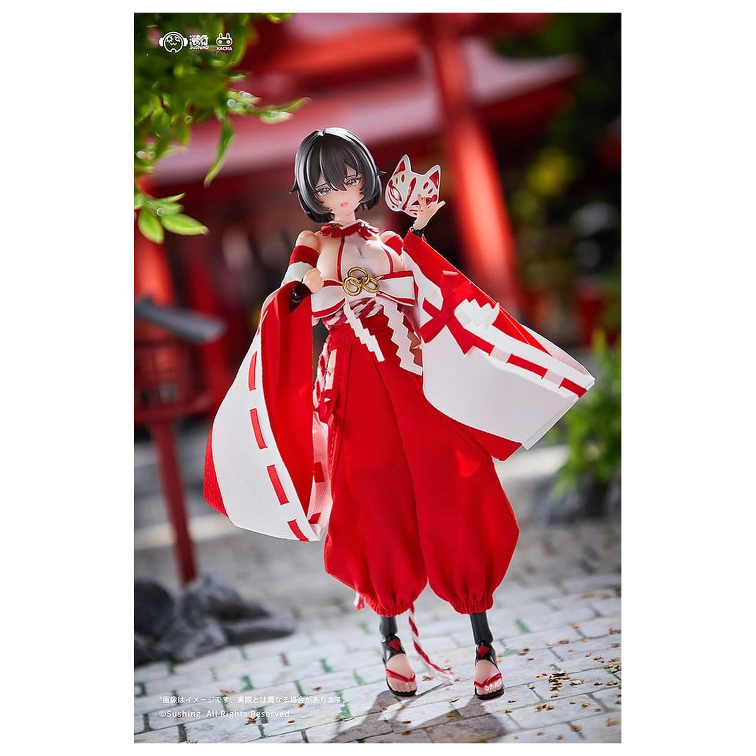 Combat Priestess Akčná Figúrka 1/12 Kikyou Uefuji 15 cm produktová fotografia