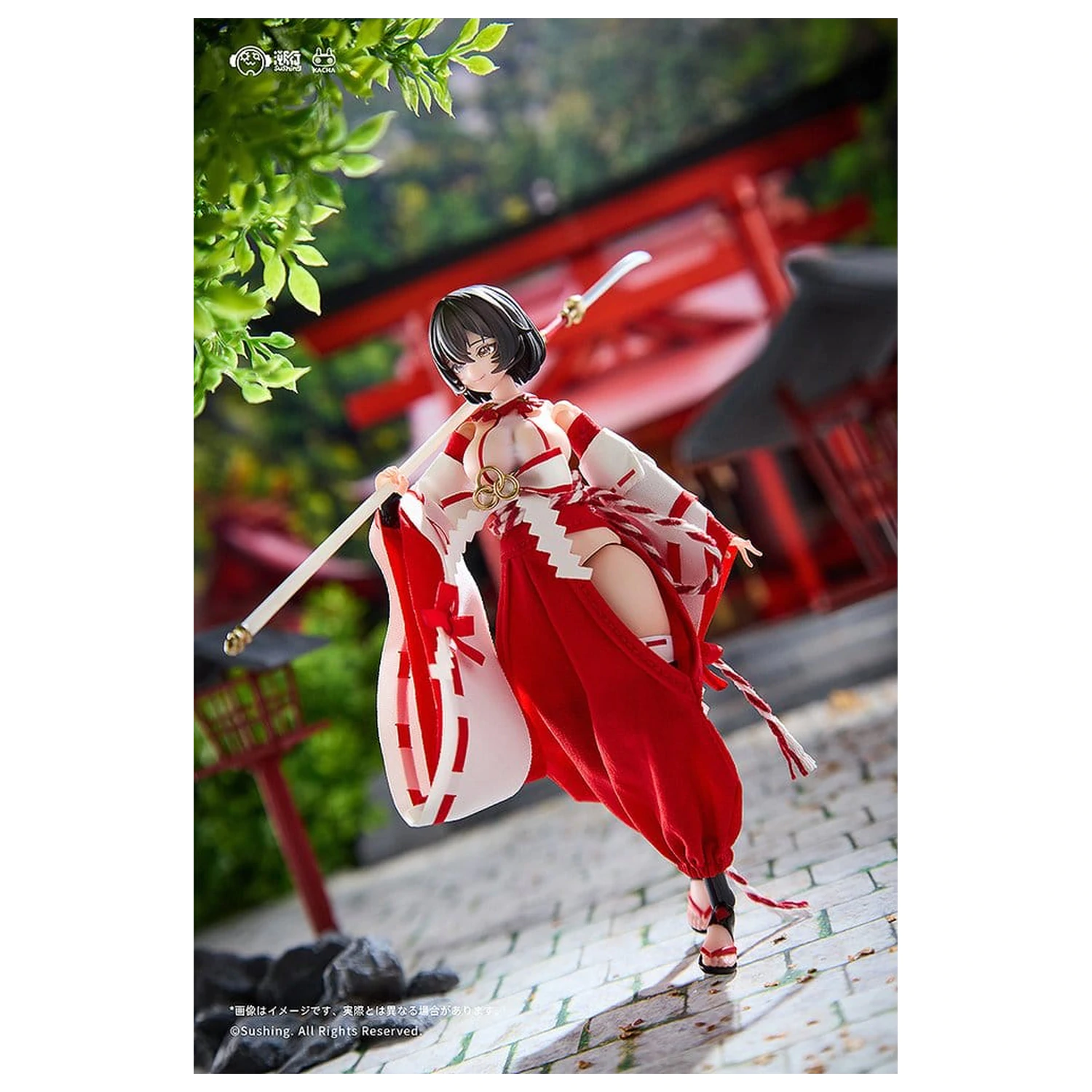 Combat Priestess Akčná Figúrka 1/12 Kikyou Uefuji 15 cm produktová fotografia